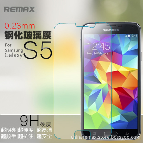 Arc Edge Explosion-Proof Tempered Glass Screen Protector for Sumsang S5